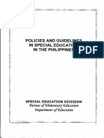Policies and Guidelines Special THE: IN IN