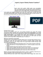 Aspect Ratio&Konsep Dasar Video