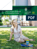 James Cook University 2021 Off Campus Student Info Guide