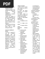 Henderson's Need Theory Delfin, Barrera and Madula Definition of Nursing 3 Major Assumptions