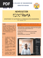 Electroma: News Letter