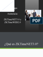 Sistemas de Tiempo y Asistencia ZKTimeNET3.0 y ZKTimeWEB2.0