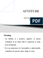 Attitude PPT 1