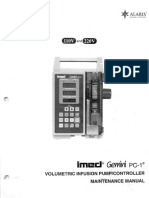 Imed Gemini PC-1 Infusion Pump - Service Manual (2000)