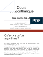 Cours Algorithmique GECSI 1 1