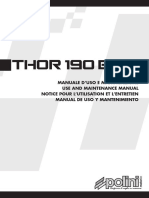 Thor 190 Manual