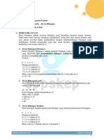 Pertemuan 1 Kemampuan Numerik - Deret Bilangan