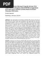 Download Perancangan Sistem Informasi Geografis berbasis Web Pajak Bumi dan Bangunan by Asih Winantu SN49898203 doc pdf