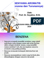 Senyawa Aromatis (Benzena Dan Turunannya) : Oleh: Prof. Dr. Suyatno, M.Si