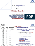 Aula14BioqII-Qui CódigoGenético