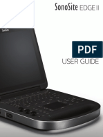 Sonosite Edge II User Manual