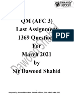 Last Assignment March 2021