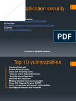 Web Application Security by (Abdallah Elsokary)