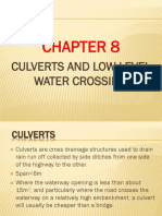 Culverts and Low Level Water Crossings