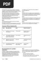 A1 Movers Speaking Test Practice | PDF