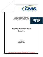 Security Assessment Plan Template