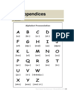 Appendices: A. Alphabets