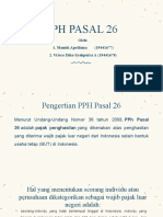 PPH PASAL 26 Presentasi