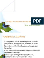 Strategi Implementasi Keperawatan Komunitas