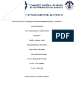 Fundamentos Teoricos de La Administracion y Producción