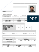 Employee Profile Form Ver 2.0