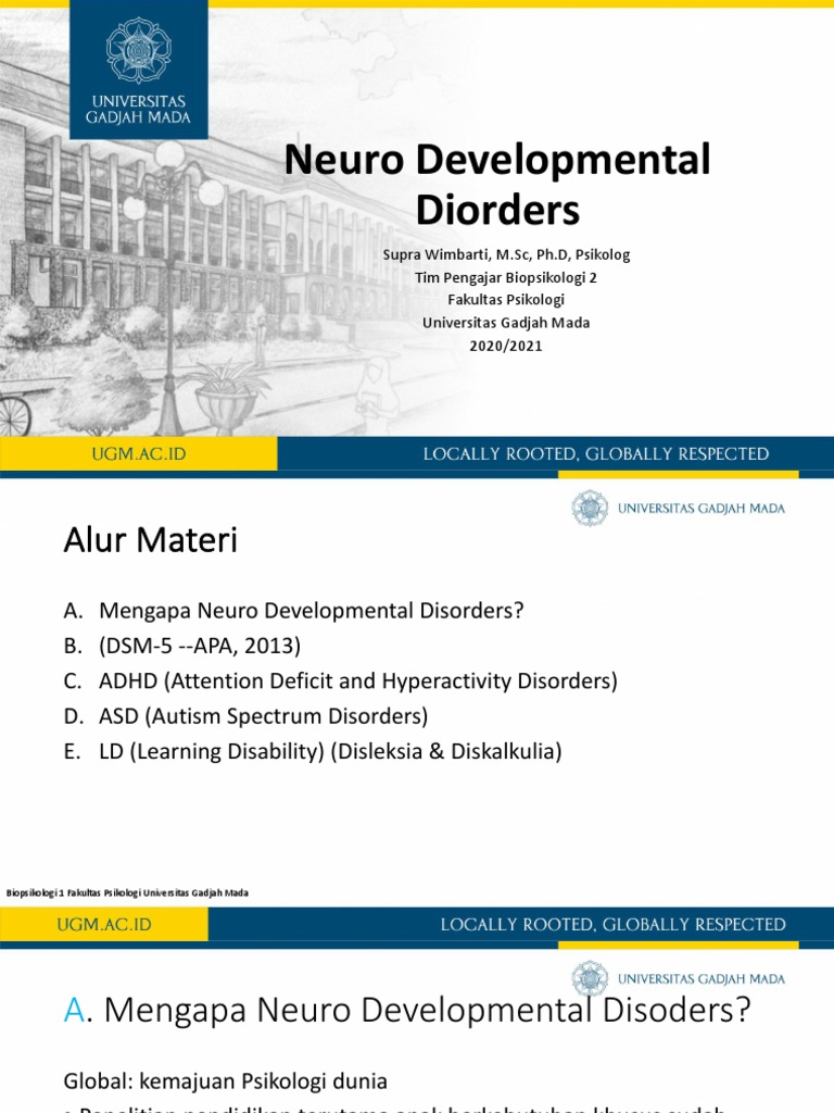 Neuro Developmental Disorders | PDF
