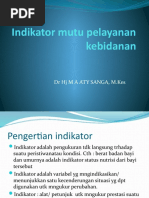 Download Indikator mutu pelayanan kebidanan by pasien13 SN49899566 doc pdf