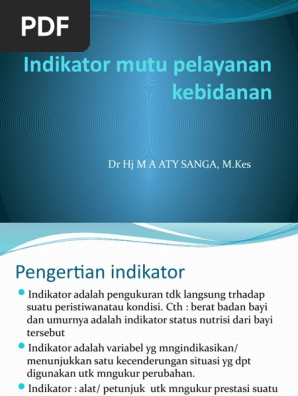 Makalah Mutu Pelayanan Kebidanan Pdf Guru Galeri