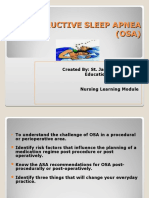 Obstructive Sleep Apnea and Analgesia.sjh Powerpoint