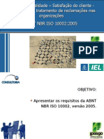 Sensibilizacao ISO 10002-2005