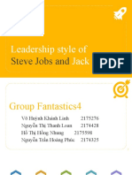 Leadership Style of Jack Ma: Steve Jobs and