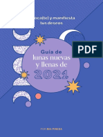 2020 Guia de Lunas Nuevas y Llenas Del 2021 PDF