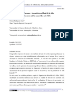 La Enfermera y Los Cuidados a l Final de La Vida