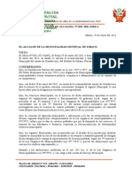 Resolucion 018-2021 Reconoce Agente Municpal Condorcuyo 2o21