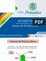 Volume de Prismas Retos