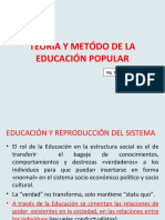 Teoria y Metódo de La Educación Popular