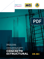 Norma Mínima de Diseño y Construcción de Concreto Estructural