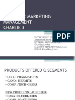 Strategic Marketing Management Charlie 3