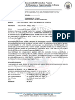 Informes N°038 Firma de Certificado Negativo de Catastro Luis Patiño Navide