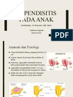 Appendisitis Pada Anak