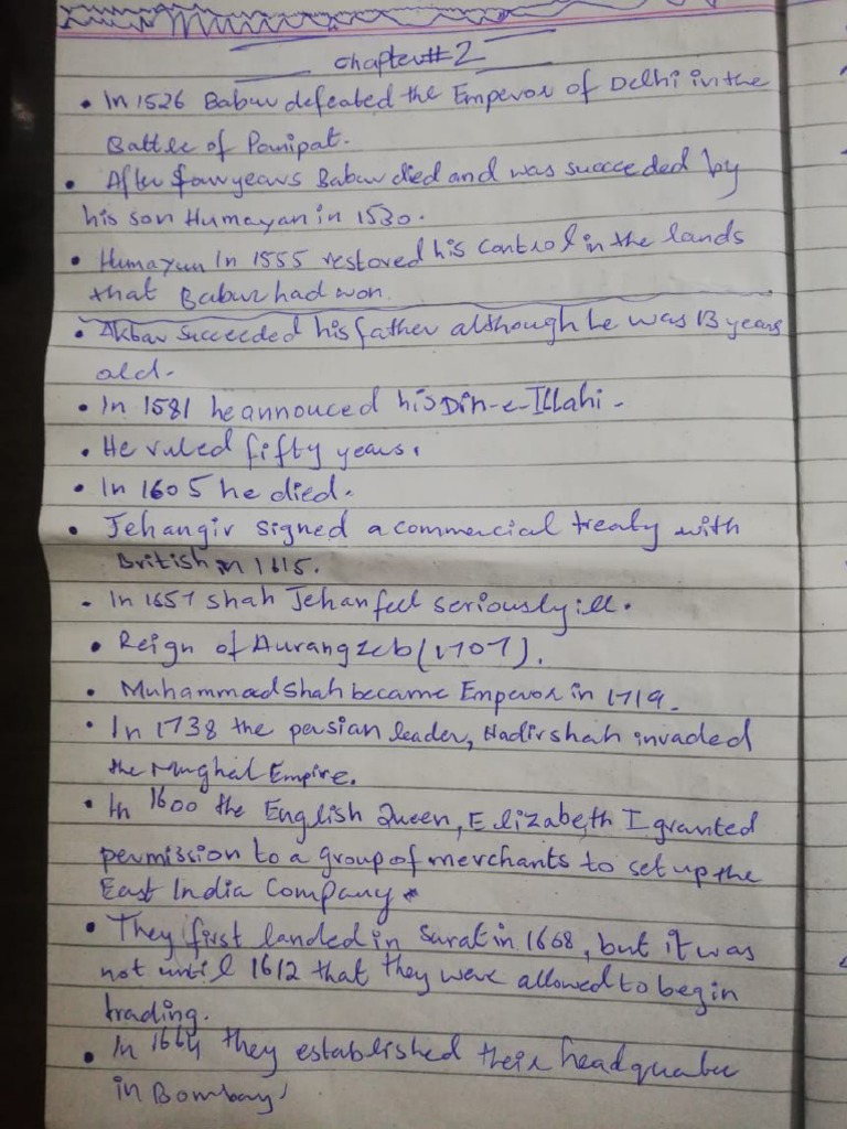Chapter 2 Notes | PDF