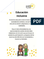 Educaciòn Inclusiva