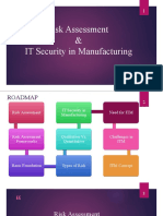 Risk Assessment & IT Security in Manufacturing