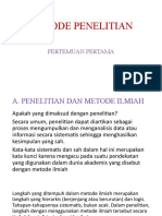 Pertemuan Pertama