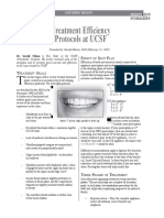 Treatment Efficiency Protocols at UCSF: Southern Region