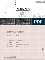 Laporan Kasus Insomnia Supriadi 11120182145