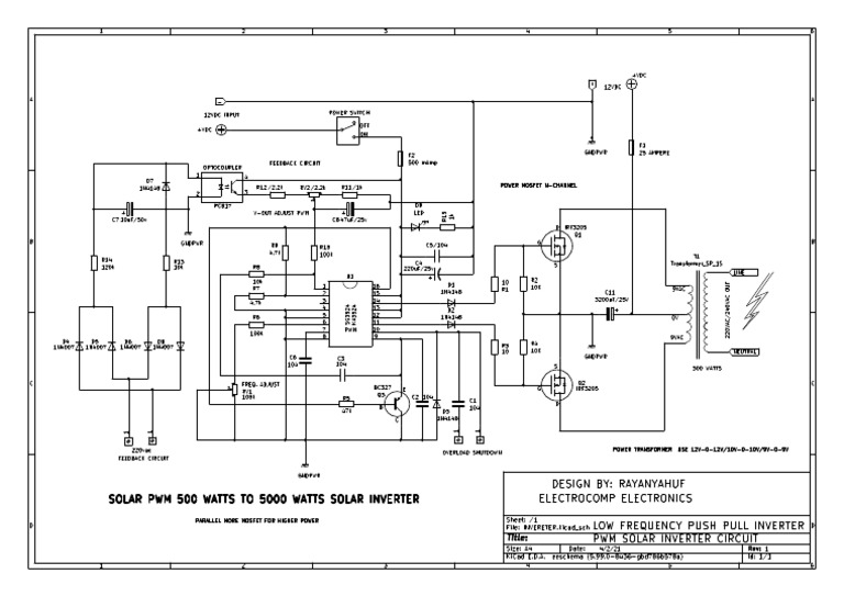 PWM Inverter Ka3524 Solar Inverter | PDF
