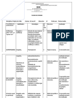 Plano de Ensino 2020 - 6 ano EF