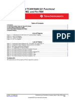 TCAN1044-Q1 and TCAN1044V-Q1 Functional Safety FIT Rate, FMD, and Pin FMA