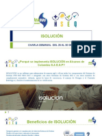 Charla Semanal Isolucion Del 25 Al 30 de Enero 2021